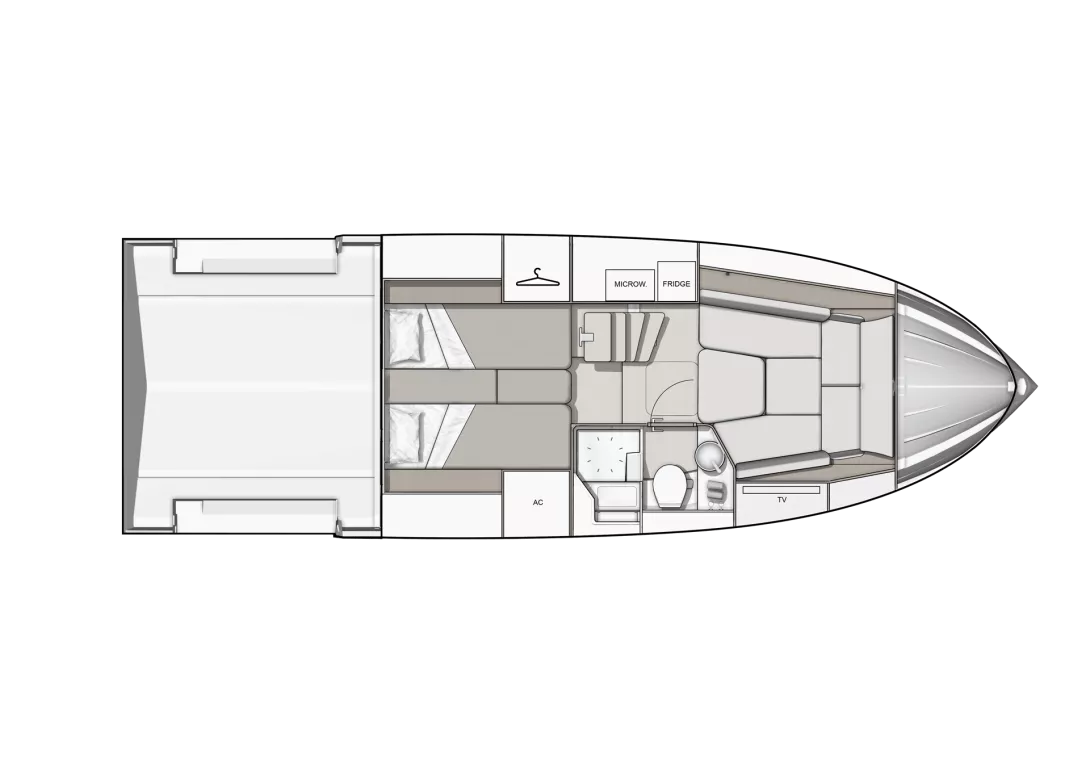Beneteau Gran Turismo 35 Schlafkabine