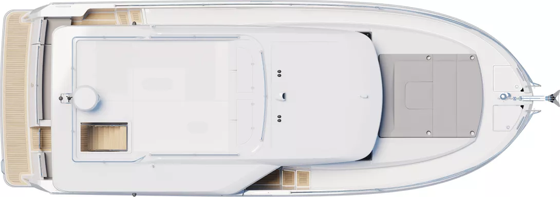 Beneteau Swift Trawler 37 Sedan Grundriss Standard